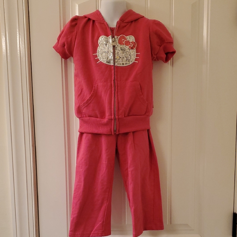Hello Kitty Pink Kids Matching Set